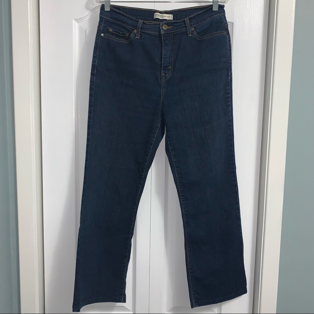 LEVI’S 512 Perfectly Slimming Bootcut denim Jeans size 12 M high rise women’s